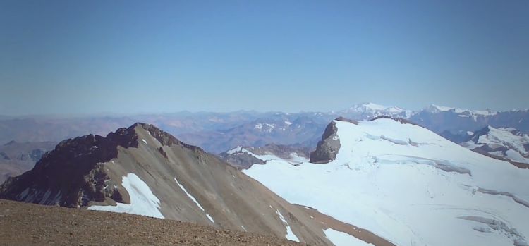 Cumbre Cerro El Plomo, por David y Paris (8,8)